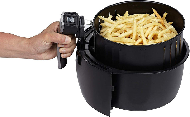 3.7-Quart Programmable Air Fryer with 8 Cook Presets,