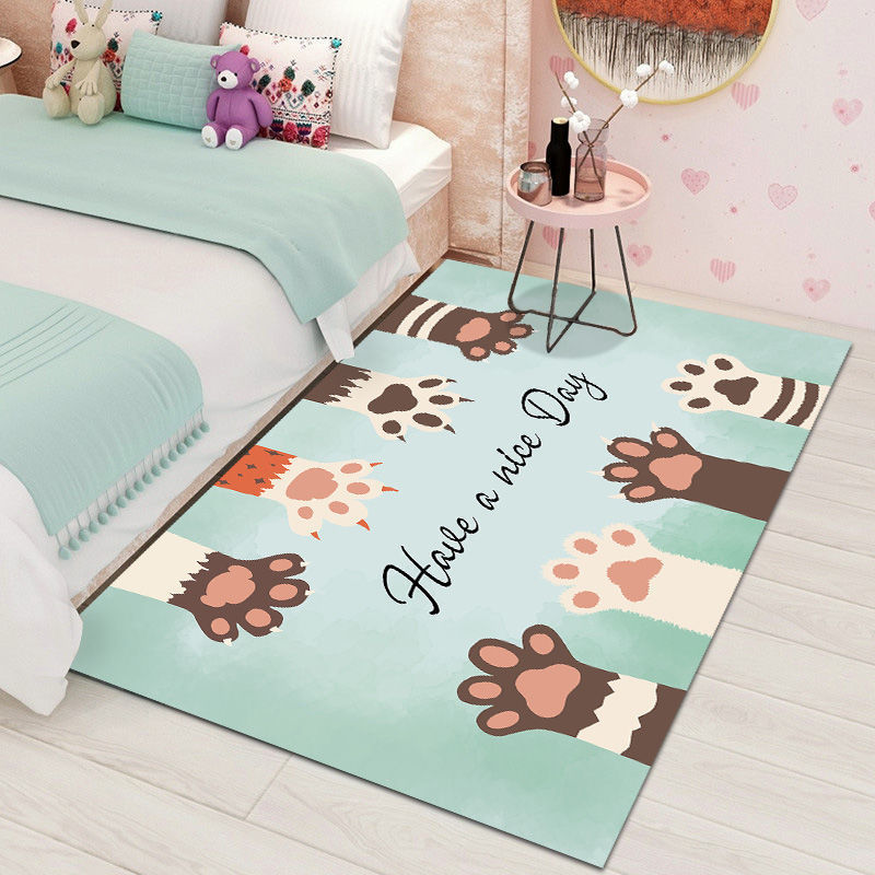 Decorative Bathroom Water Absorption Door Mat Bedside