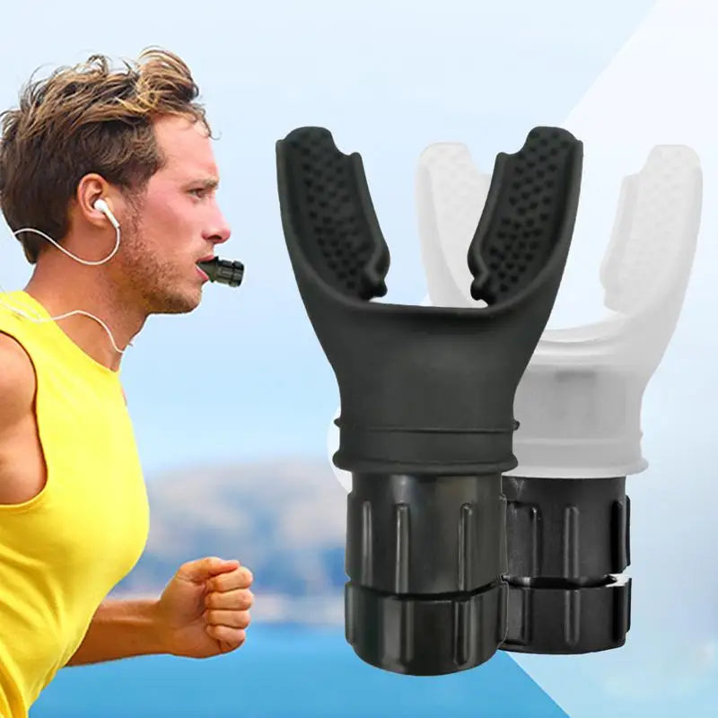 Sports Breathing Trainer Portable Lung Capacity Abdominal Breathing Trainer with Adjustable 