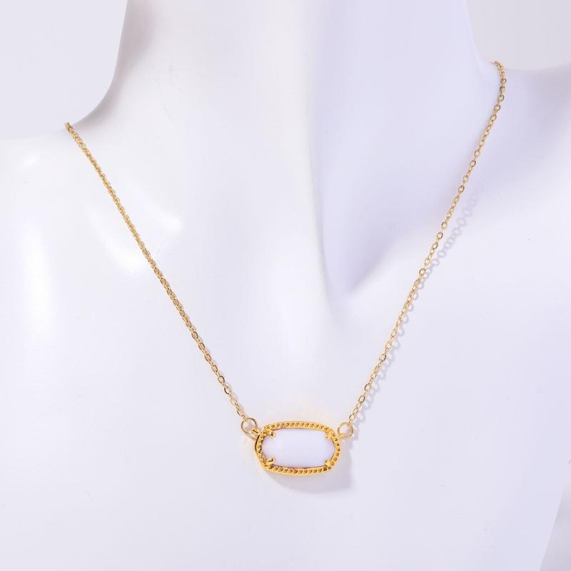 14K Real Gold Plated Jewelry Necklace No Fade Perfect Gift for Girlfriend, Lover, Mother