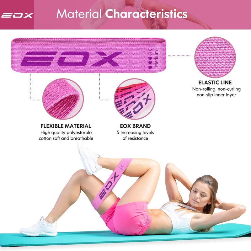 Exercise Resistance Fabric Loop Bands