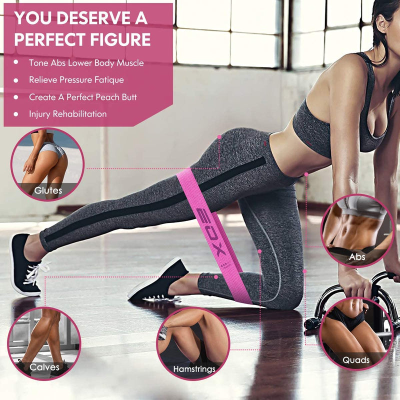 Exercise Resistance Fabric Loop Bands