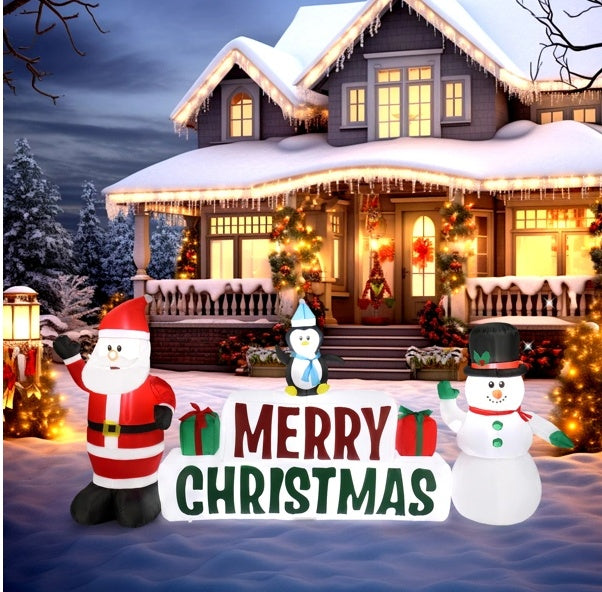 Lighted Christmas Inflatable Decoration