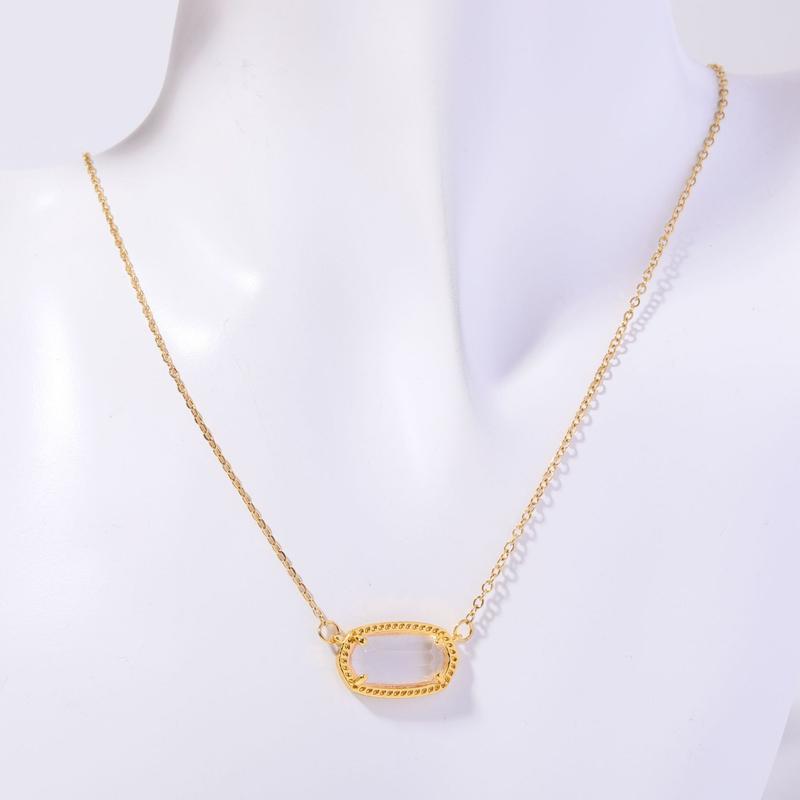 14K Real Gold Plated Jewelry Necklace No Fade Perfect Gift for Girlfriend, Lover, Mother