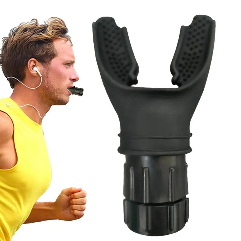 Sports Breathing Trainer Portable Lung Capacity Abdominal Breathing Trainer with Adjustable 