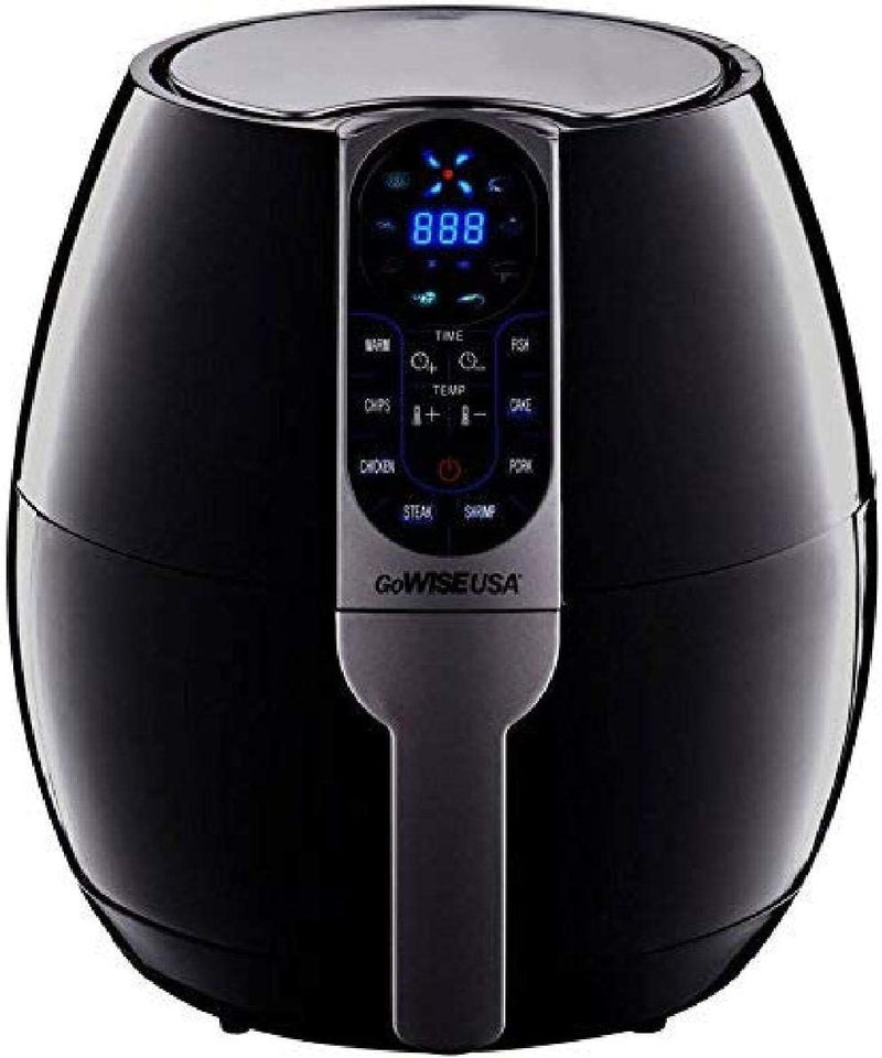 3.7-Quart Programmable Air Fryer with 8 Cook Presets,